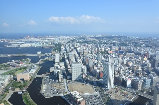 横浜市中区の再開発地