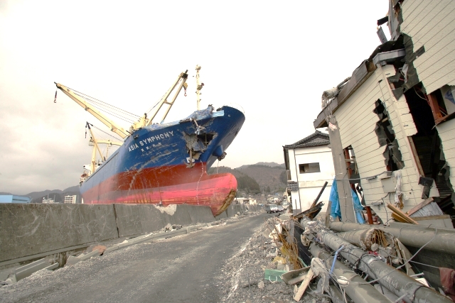３.１１東日本大震災で被害を受けた街