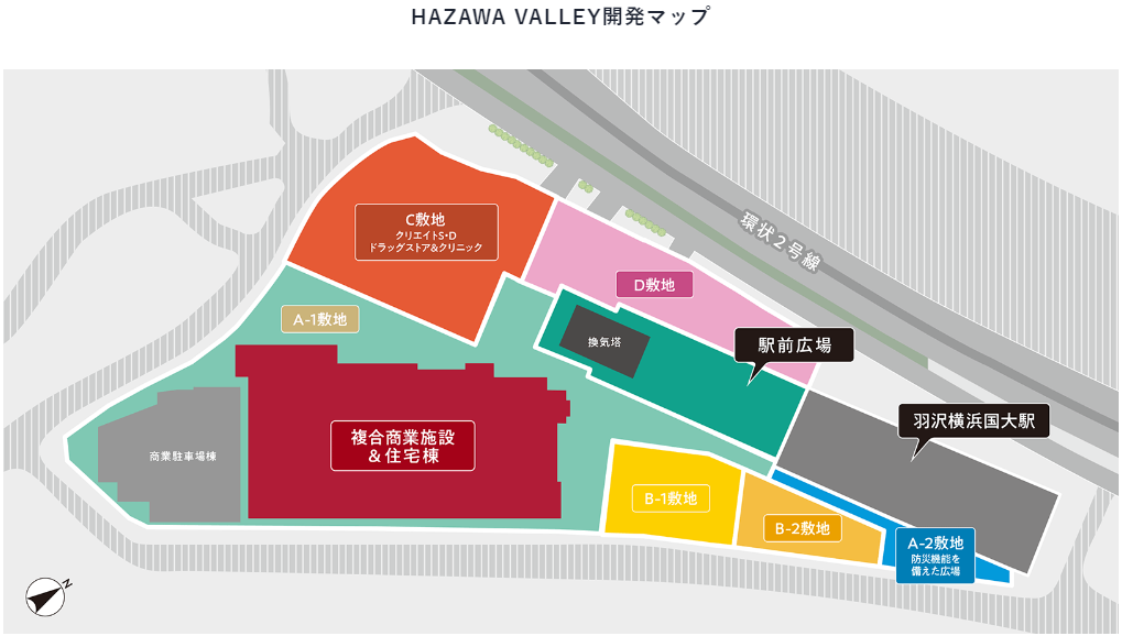 HAZAWA VALLEY開発マップ